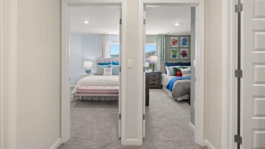 Furnished interior view inside a new home in , Stockbridge (Image 37).