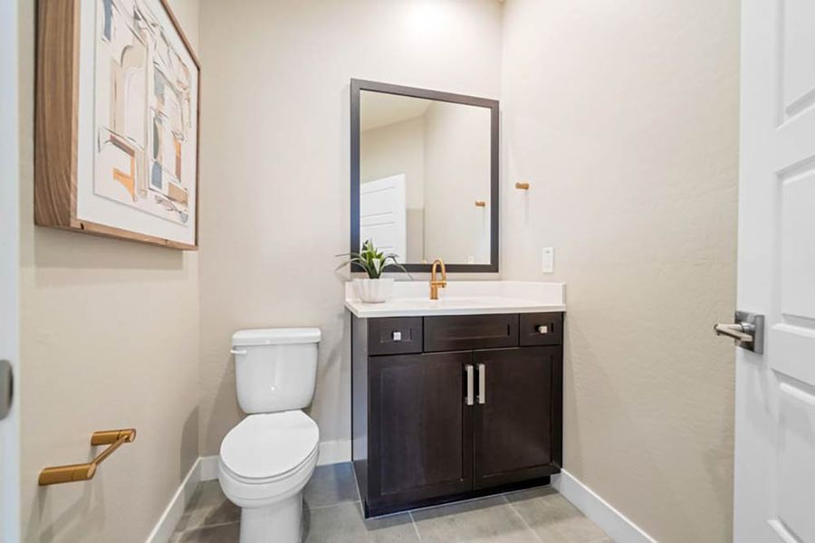 Furnished interior view inside a new home in Meridian, Queen Creek (Image 23).
