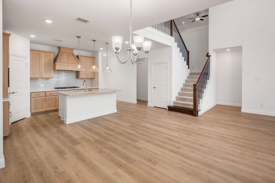 Furnished interior view inside a new home in Legacy Hills, Celina (Image 11).