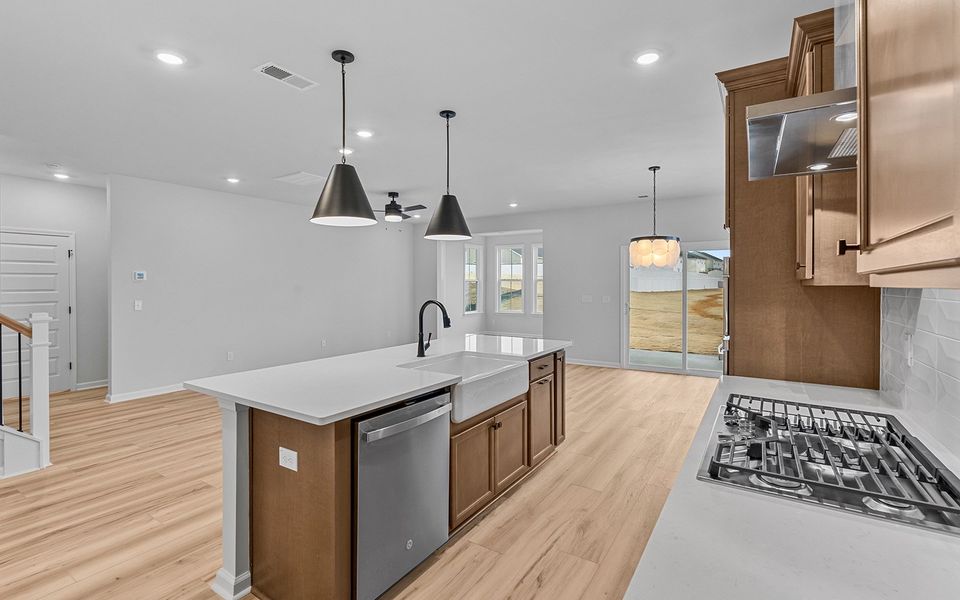 Furnished interior view inside a new home in Fieldstone, Lexington (Image 12).