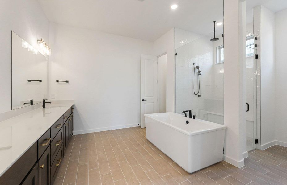 Furnished interior view inside a new home in Kuempel Estates, Pflugerville (Image 6). Furnished interior view inside a new home in Kuempel Estates, Pflugerville (Image 6).