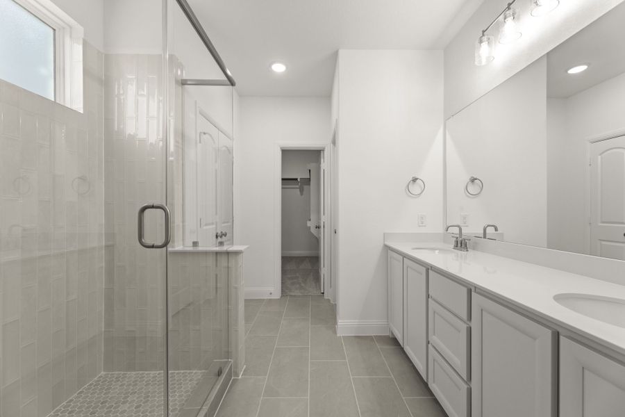 Furnished interior view inside a new home in The Reserve at Spiritas Ranch, Little Elm (Image 9).