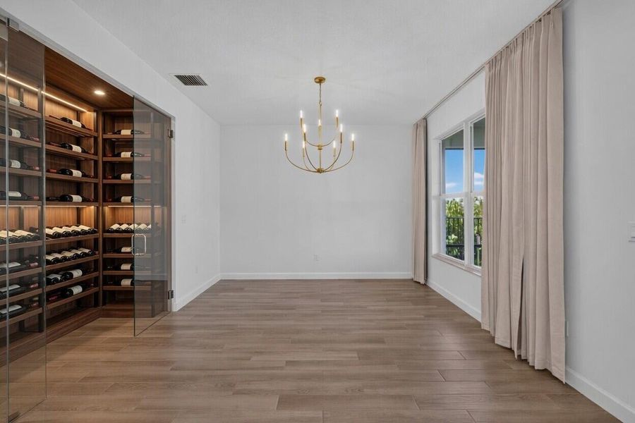 AI Enhanced wine room