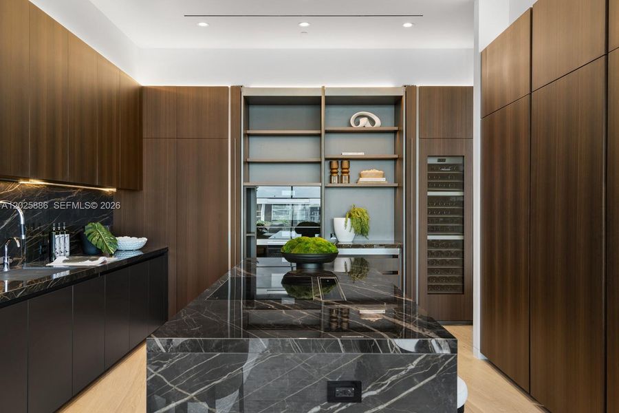 Furnished interior view inside a new home in , Miami (Image 7).