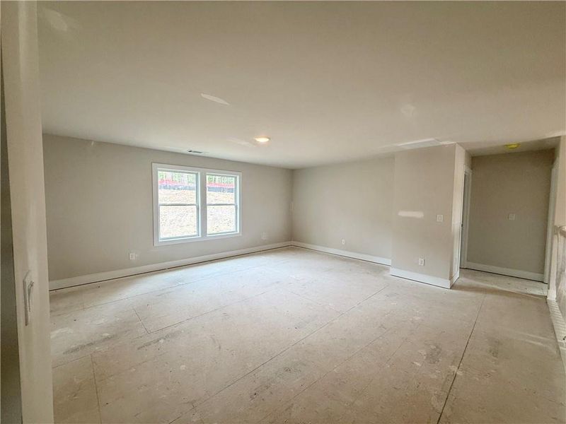 In-progress construction of a new home in , Hoschton, GA (Image 18).