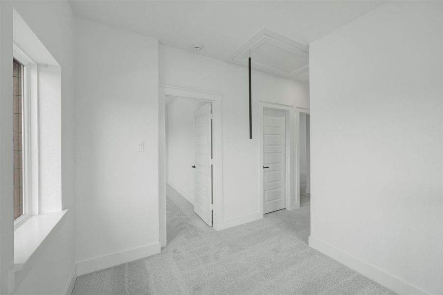 Spacious, unfurnished interior of a new home in Elyson - Grove Row Collection, Katy (Image 23).