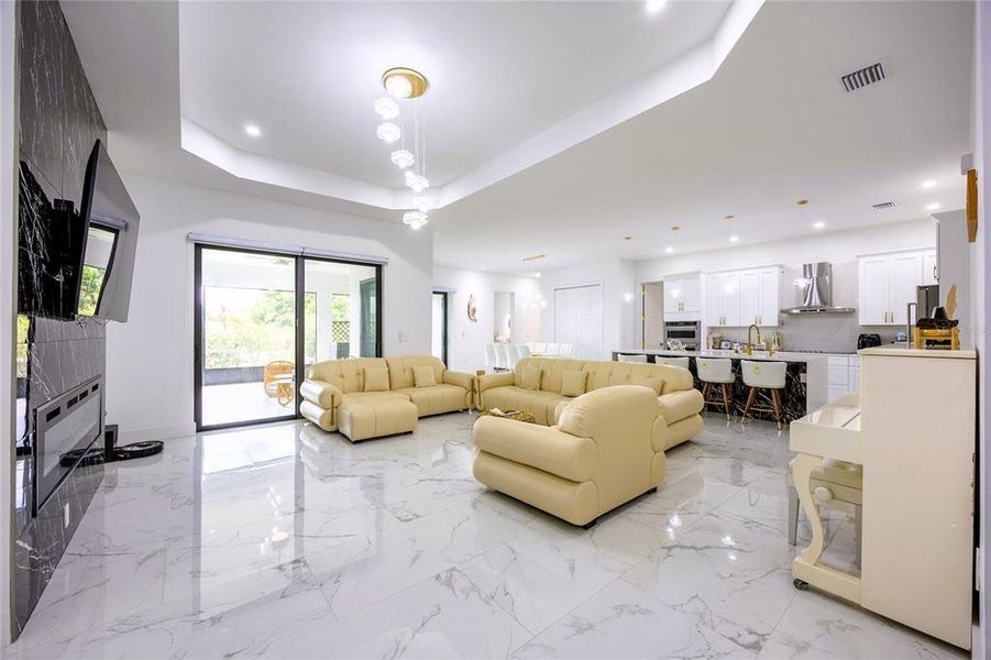 Furnished interior view inside a new home in , Lehigh Acres (Image 50).