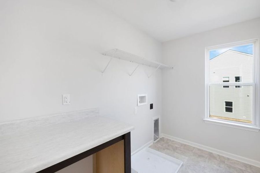 Representative unfurnished interior of a home built from the Liam by True Homes in Gatehouse Manor, Winston-Salem (Image 15).