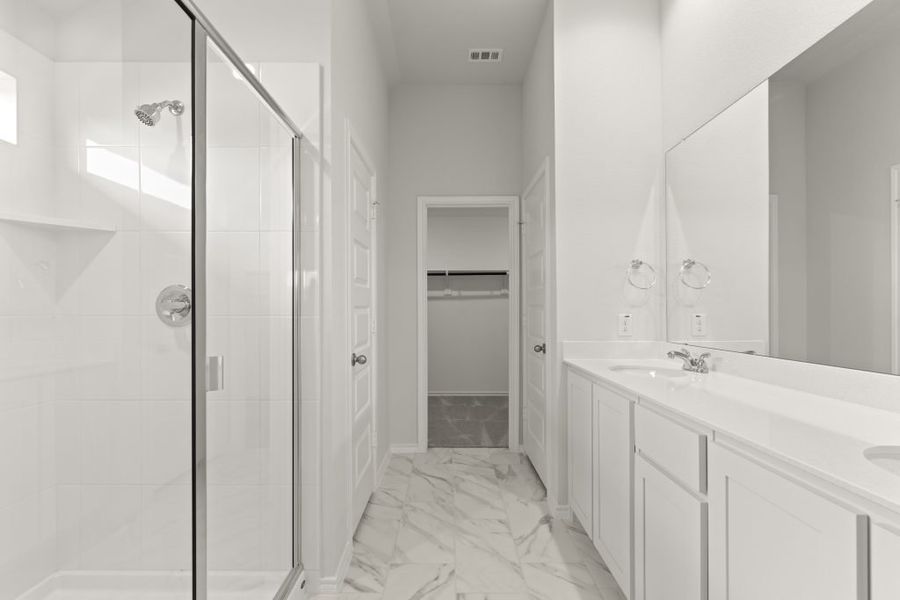 Representative exterior photo of a completed home built from the Boston by Impression Homes in Northspur, Terrell, TX (Image 17). Representative exterior photo of a completed home built from the Boston by Impression Homes in Northspur, Terrell, TX (Image 17).