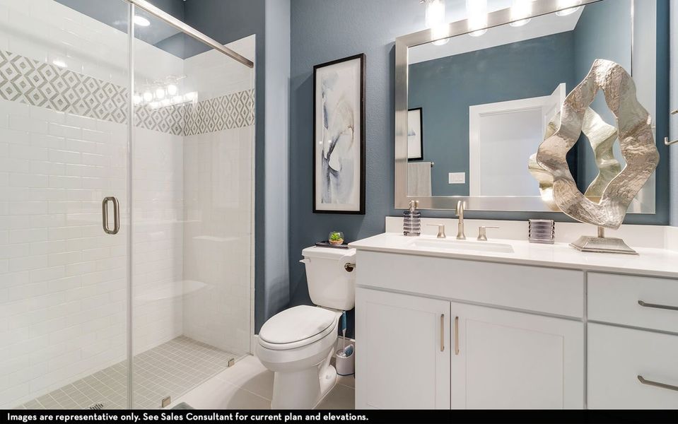 Furnished interior view inside a new home in Westridge, McKinney (Image 7). Furnished interior view inside a new home in Westridge, McKinney (Image 7).