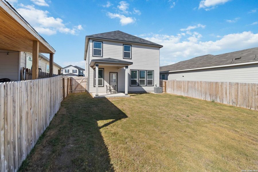Exterior details and patio area of a home in , San Antonio (Image 4). Exterior details and patio area of a home in , San Antonio (Image 4).