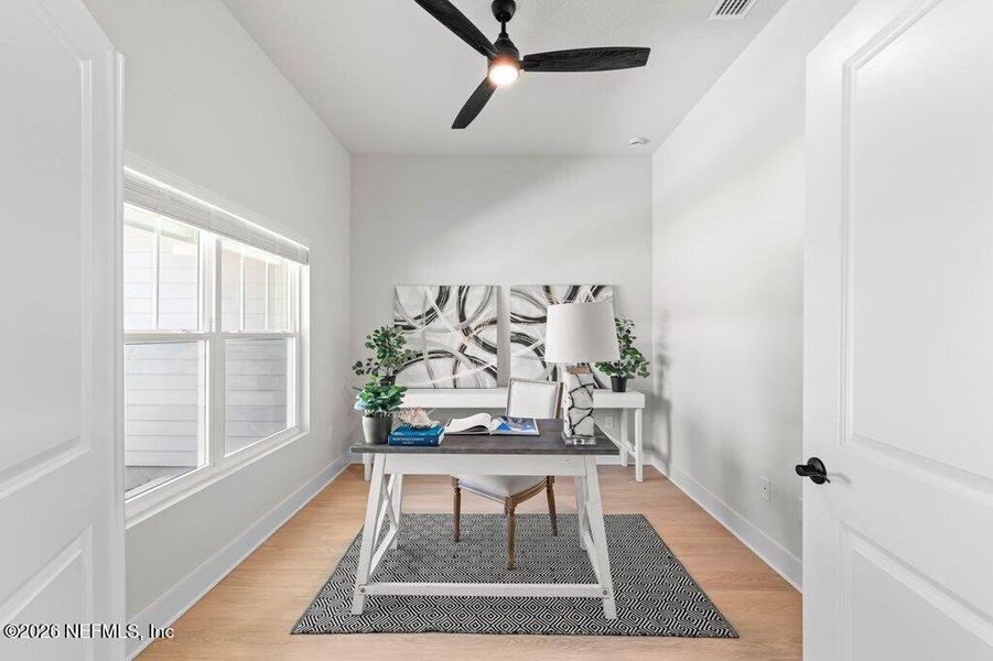 Furnished interior view inside a new home in , Jacksonville (Image 12). Furnished interior view inside a new home in , Jacksonville (Image 12).