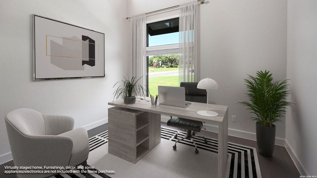 Furnished interior view inside a new home in Thornebrook, Bulverde (Image 6). Furnished interior view inside a new home in Thornebrook, Bulverde (Image 6).