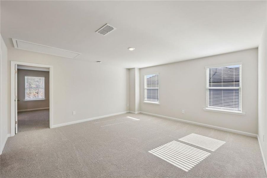 Spacious, unfurnished interior of a new home in Parkside at Grayson, Grayson (Image 36).