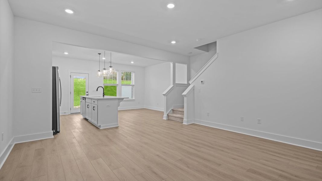 Spacious family room with accomplished design and eye-catching details throughout Spacious family room with accomplished design and eye-catching details throughout