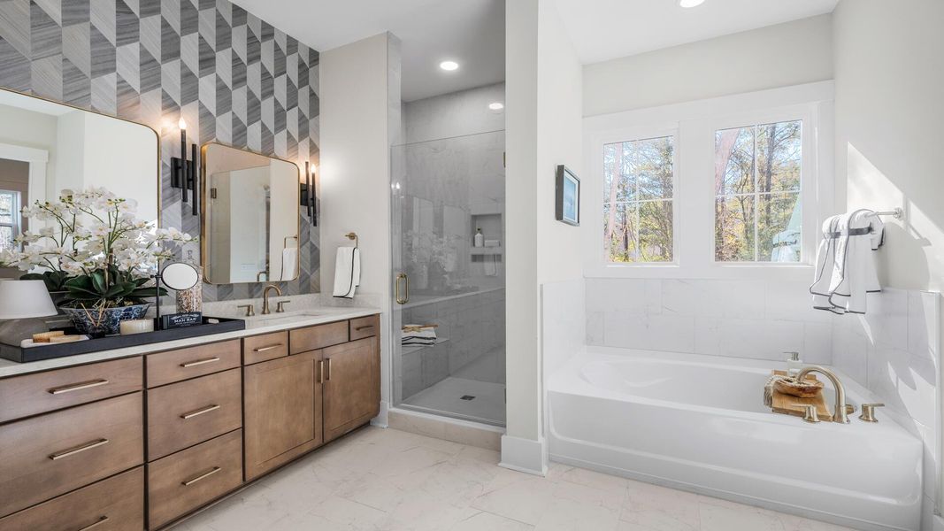 Furnished interior view inside a new home in Briley Pointe, Mount Pleasant (Image 14).