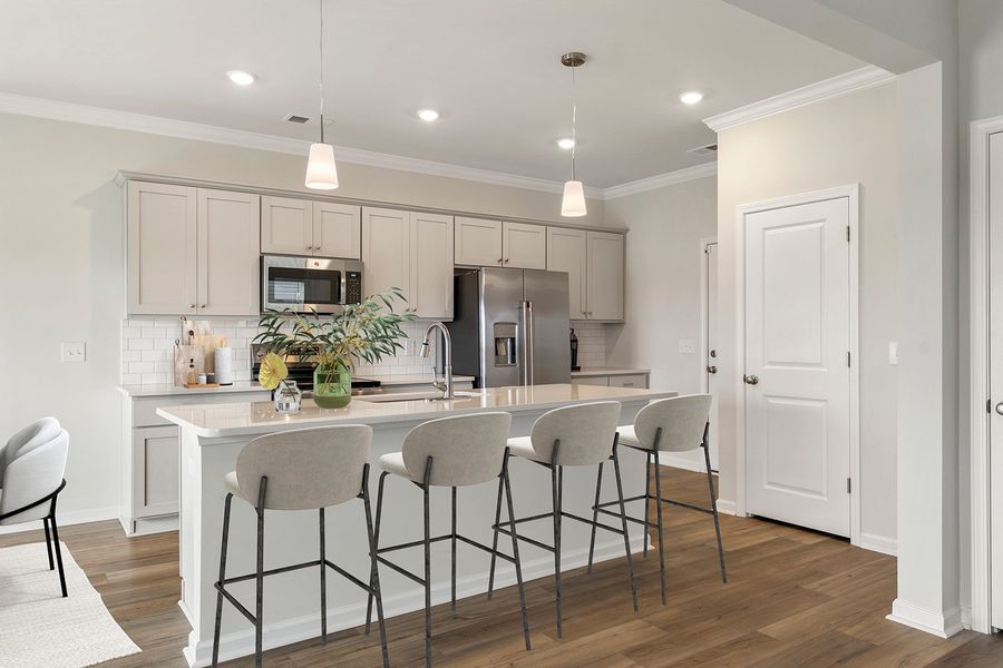 Representative furnished interior of a home built from the Highland - Genesis Value Collection by Mungo Homes in Pinecrest, West Columbia (Image 4).