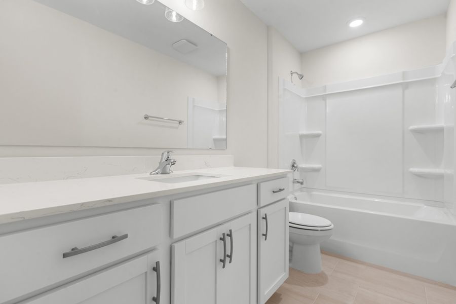 Furnished interior view inside a new home in Ramsey Landing, Rincon (Image 10).