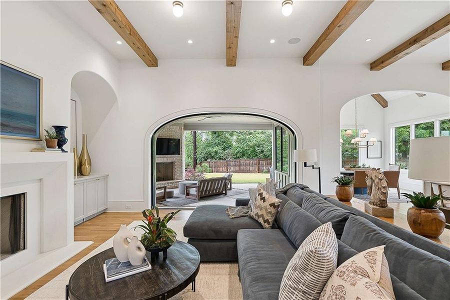 Furnished interior view inside a new home in , Smyrna (Image 19). Furnished interior view inside a new home in , Smyrna (Image 19).
