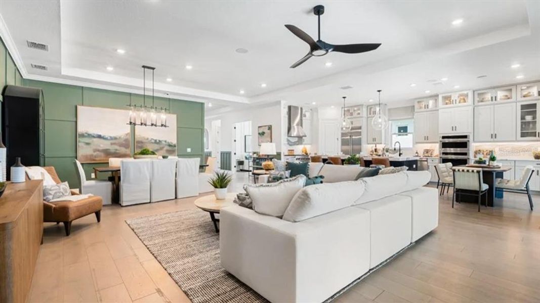 Furnished interior view inside a new home in Skye Ranch Community Group Page, Sarasota (Image 14).