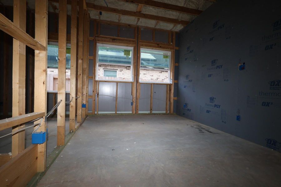 In-progress construction of a new home in Jubilee - Reserve Collection, Hockley, TX (Image 8).