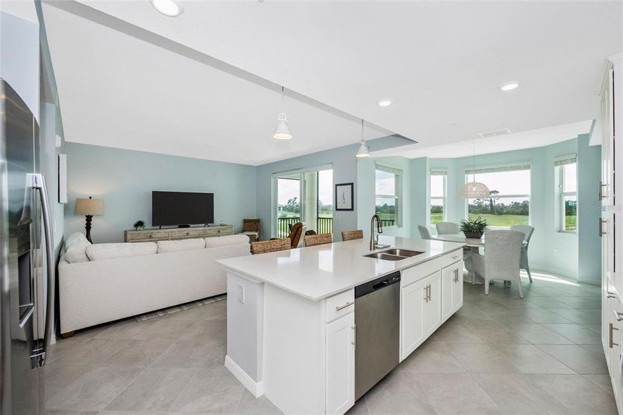 Furnished interior view inside a new home in , Venice (Image 16).