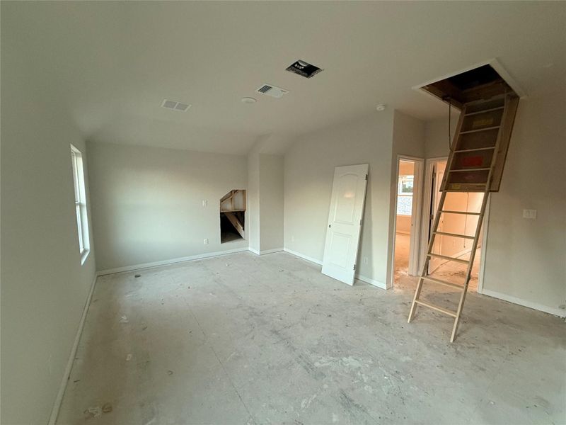 In-progress construction of a new home in The Cottages at La Cima, San Marcos, TX (Image 20).