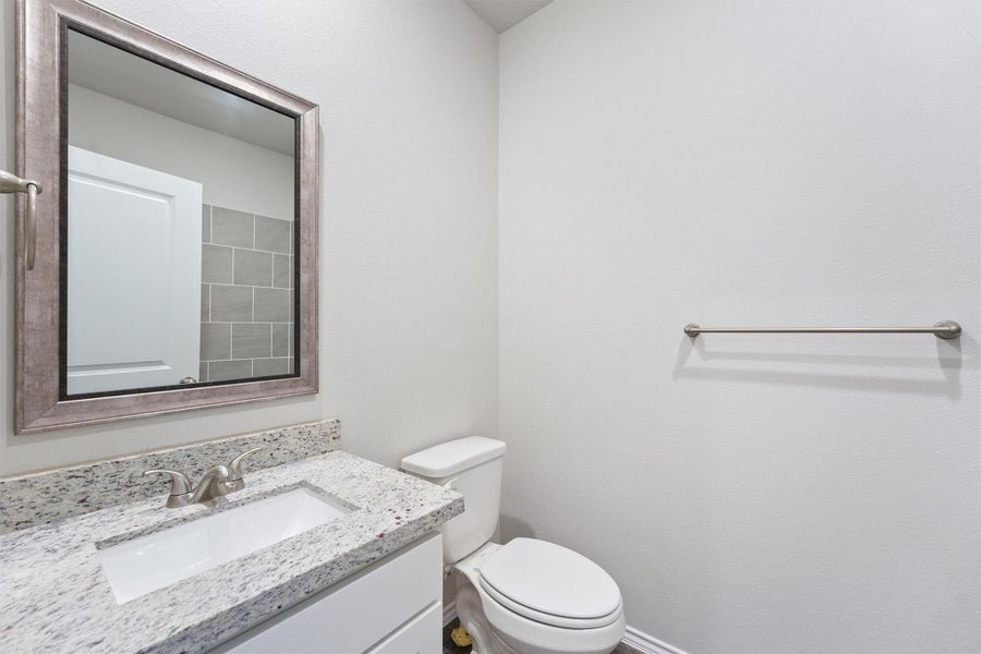 Furnished interior view inside a new home in , Willis (Image 13).