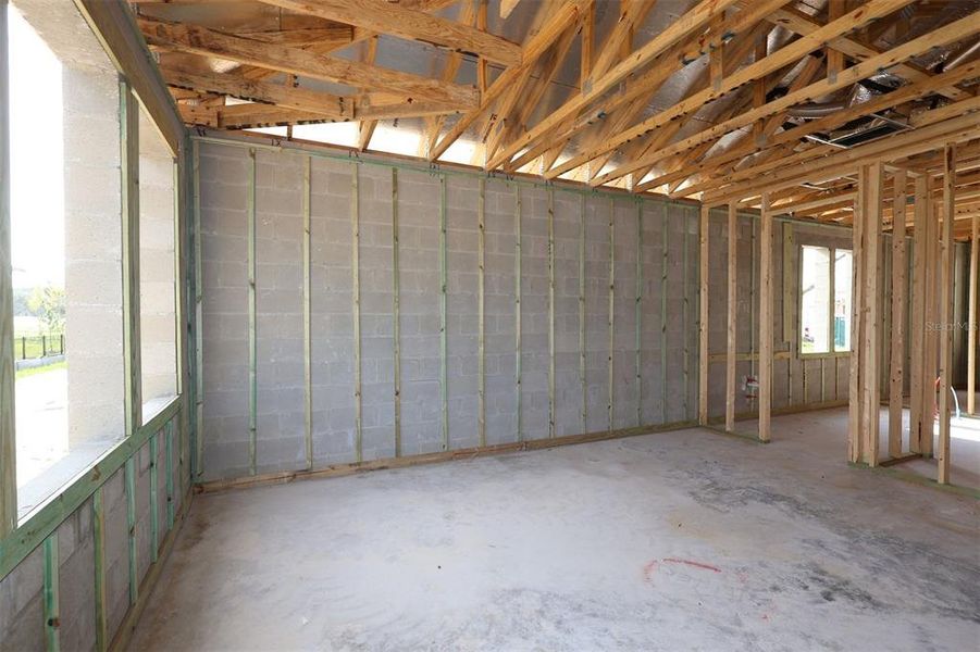In-progress construction of a new home in Willow Run, Apopka, FL (Image 9). In-progress construction of a new home in Willow Run, Apopka, FL (Image 9).