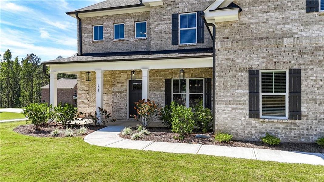 Exterior details and patio area of a home in , Ellenwood (Image 31).