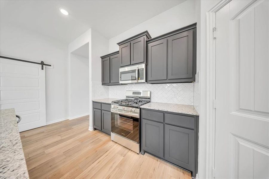 Furnished interior view inside a new home in Liberty Pointe, Gainesville (Image 4). Furnished interior view inside a new home in Liberty Pointe, Gainesville (Image 4).