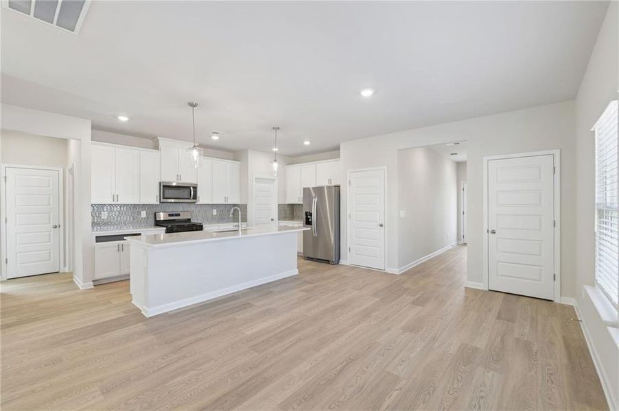 Furnished interior view inside a new home in Hemingway - Reserve Series, Cumming (Image 7).