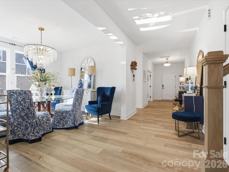 Furnished interior view inside a new home in , York (Image 26).