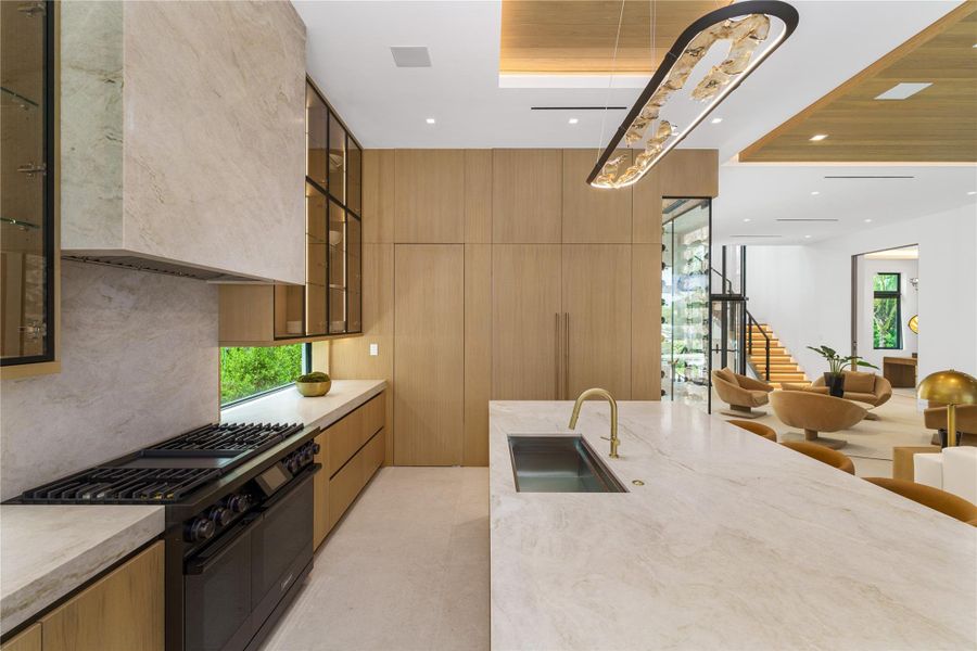 Furnished interior view inside a new home in , Ocean Ridge (Image 37).