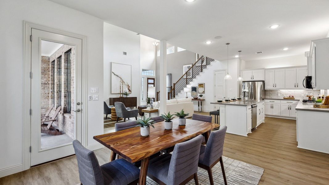 Furnished interior view inside a new home in Solterra Texas, Mesquite (Image 12).