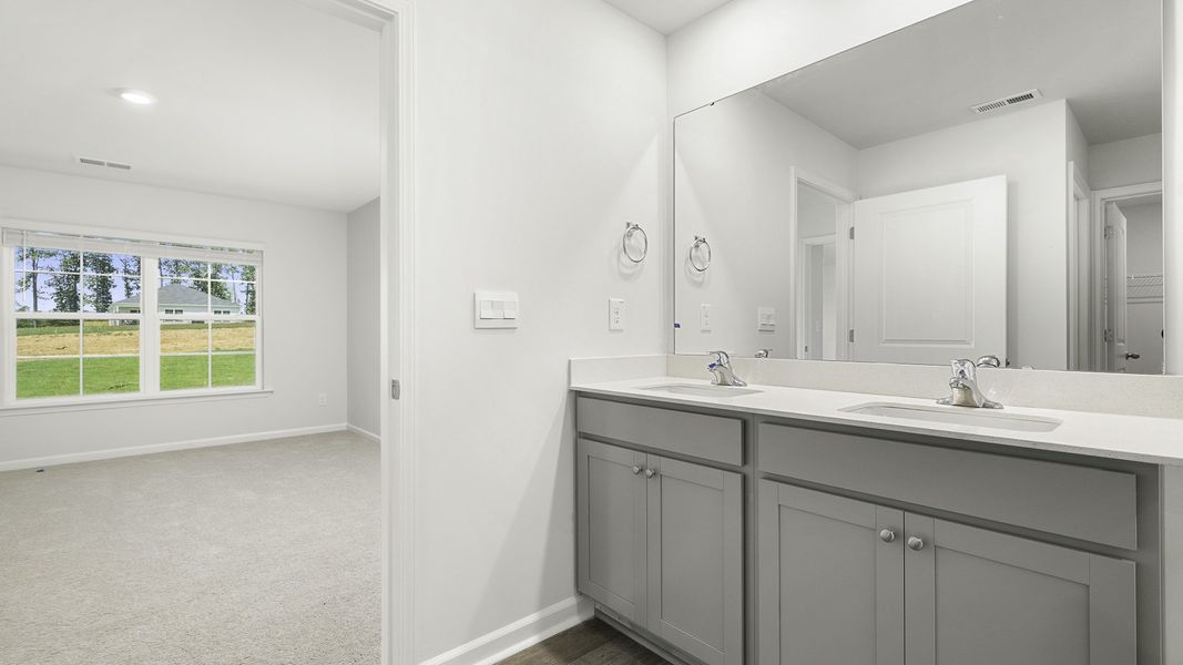 Furnished interior view inside a new home in English Farm, Archdale (Image 7).