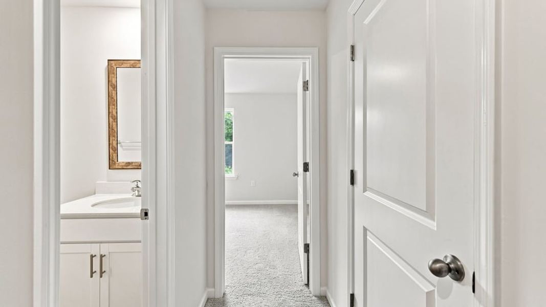 Furnished interior view inside a new home in Hawk Ridge, Anderson (Image 10).