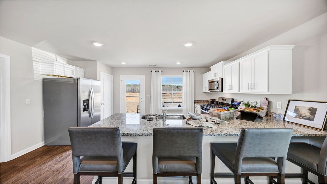 Furnished interior view inside a new home in The Park at Wilkinson, Orangeburg (Image 9).