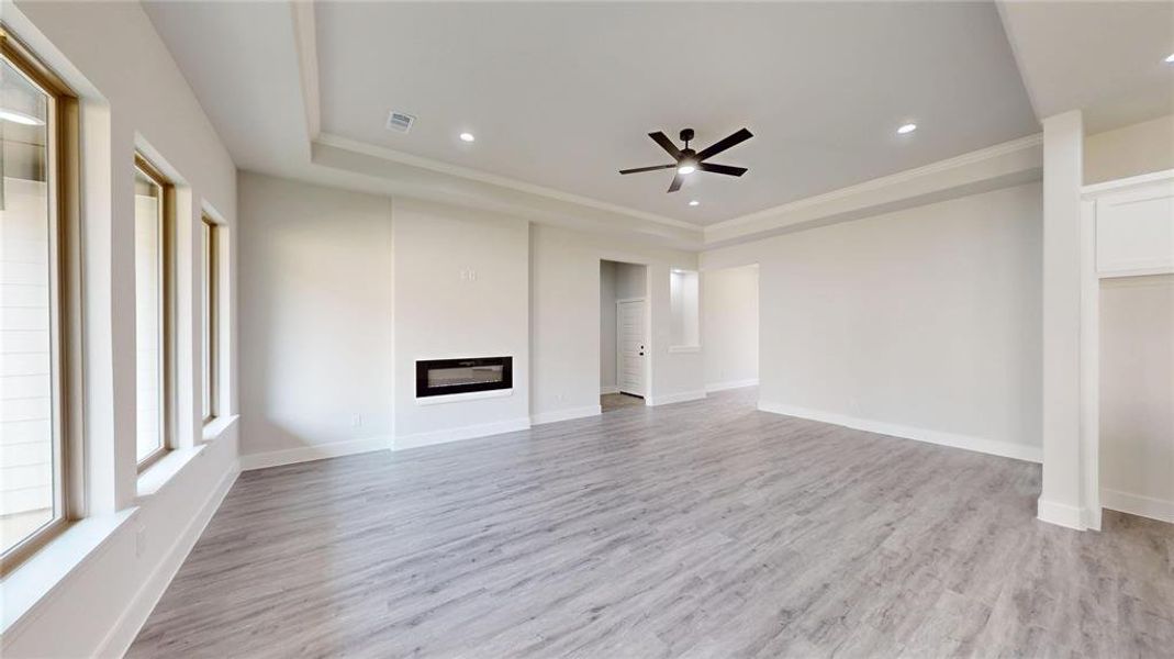 Spacious, unfurnished interior of a new home in , Fort Worth (Image 17). Spacious, unfurnished interior of a new home in , Fort Worth (Image 17).