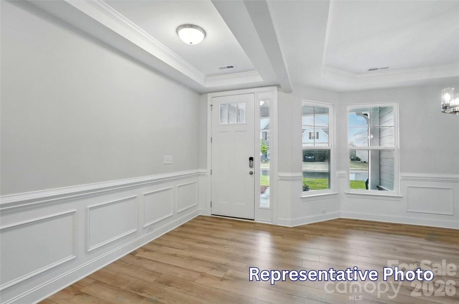 Spacious, unfurnished interior of a new home in The Enclave at Laurelbrook, Sherrills Ford (Image 39).