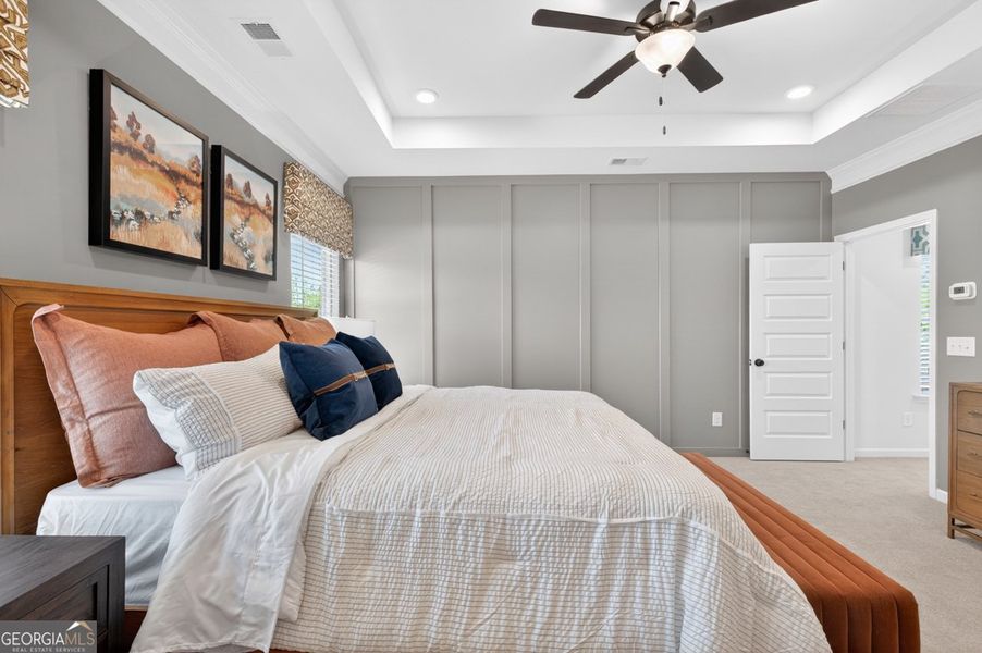 Furnished interior view inside a new home in Cobblestone Crossing Commons, Warner Robins (Image 34).