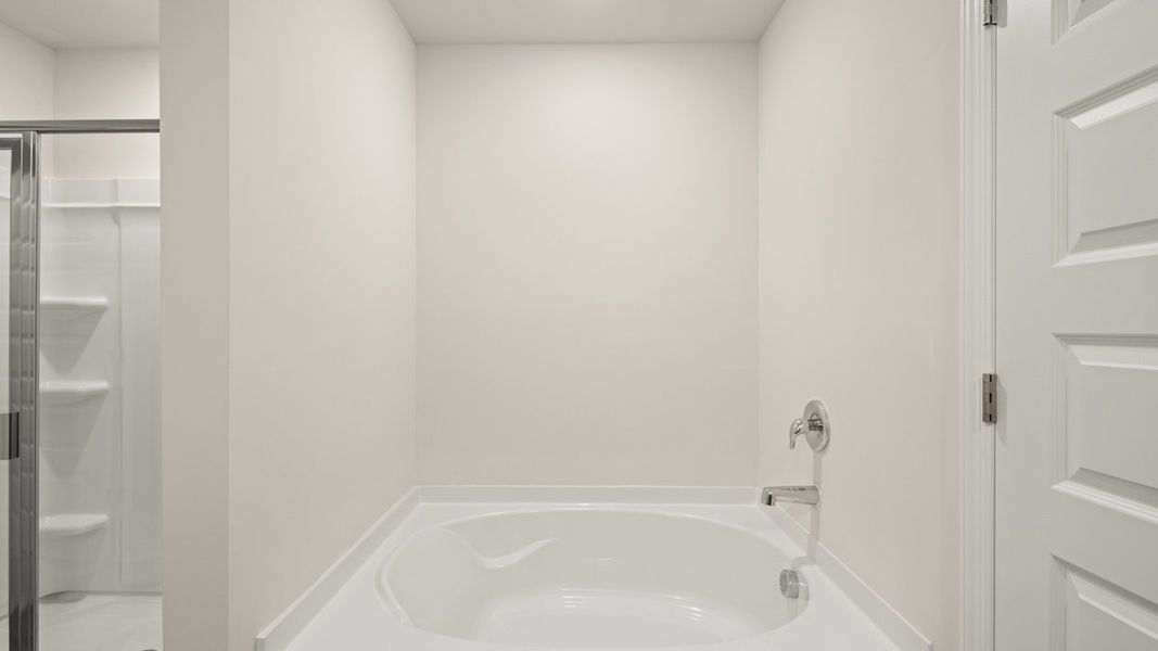 Representative interior finishes for a home built from the Penwell by D.R. Horton in Bridle Creek, Locust Grove (Image 8).