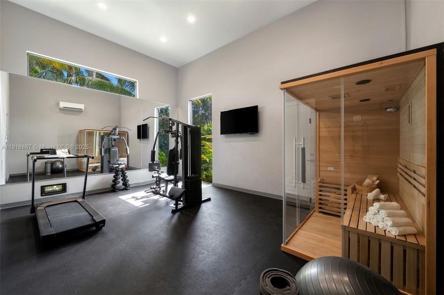 Furnished interior view inside a new home in , Miami (Image 6).