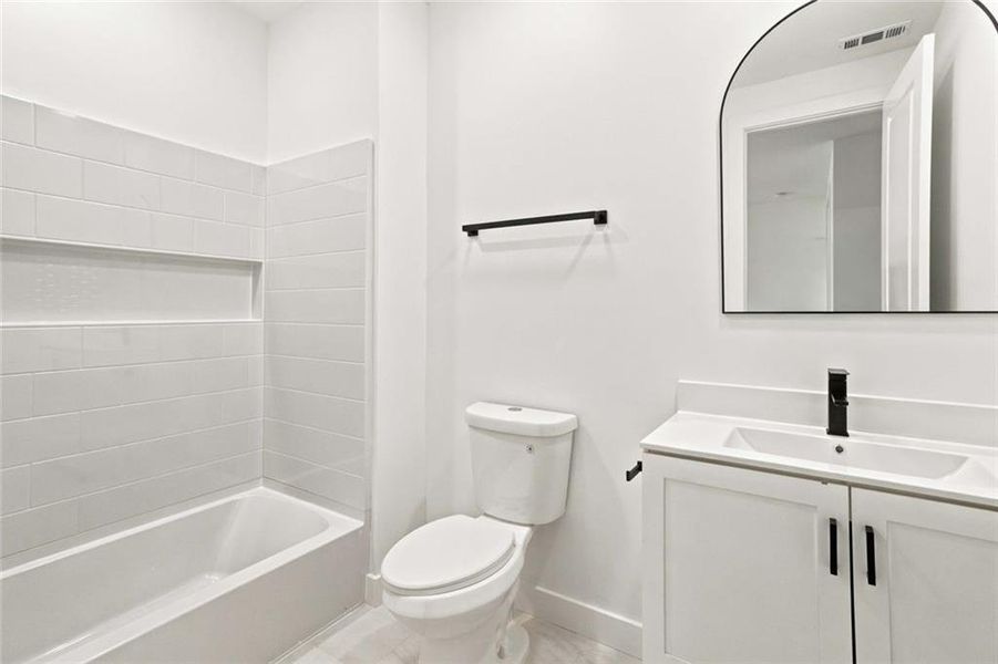 Furnished interior view inside a new home in , Griffin (Image 45).