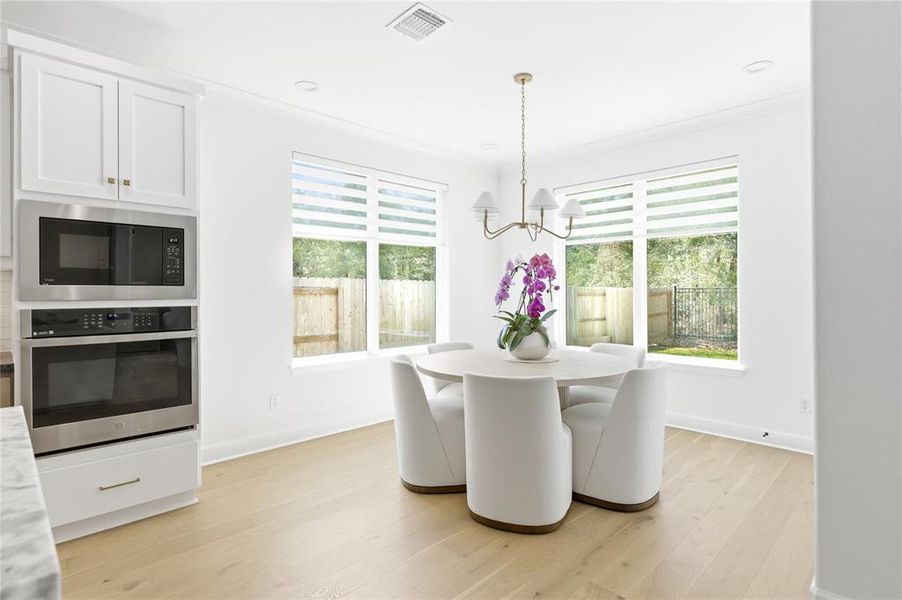Furnished interior view inside a new home in , College Station (Image 9).