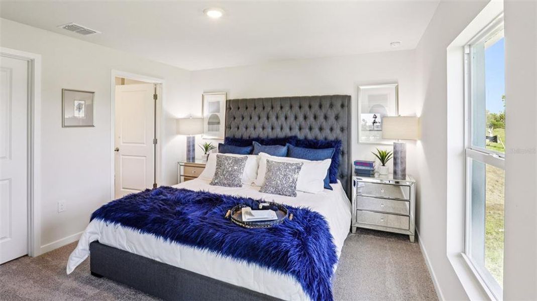 Furnished interior view inside a new home in Derby Creek, Ocala (Image 4).