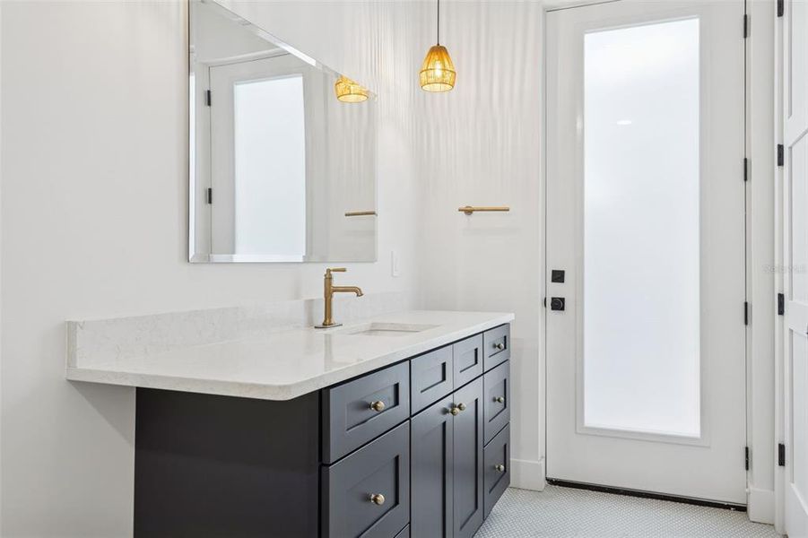 Furnished interior view inside a new home in , Tampa (Image 22). Furnished interior view inside a new home in , Tampa (Image 22).