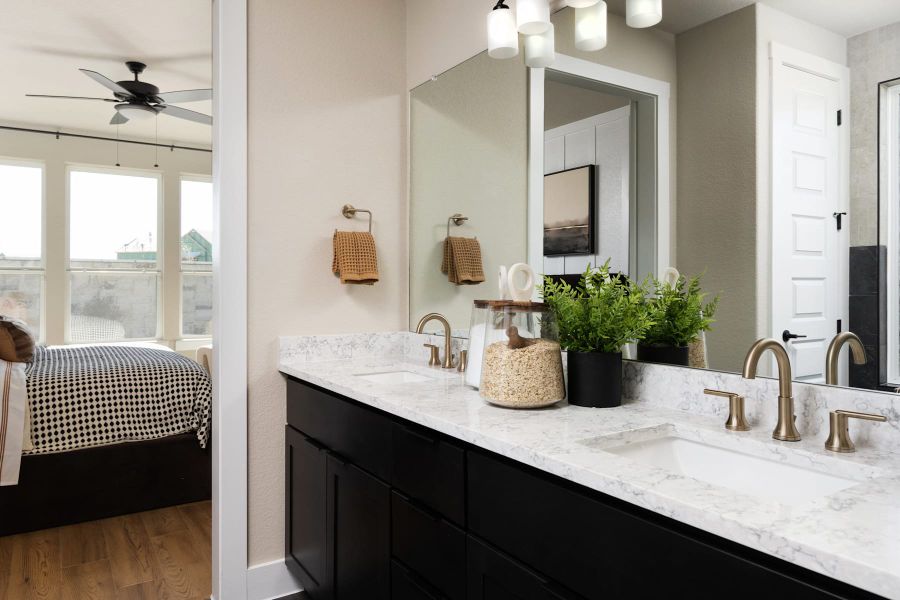 Furnished interior view inside a new home in Flora, Hutto (Image 31).