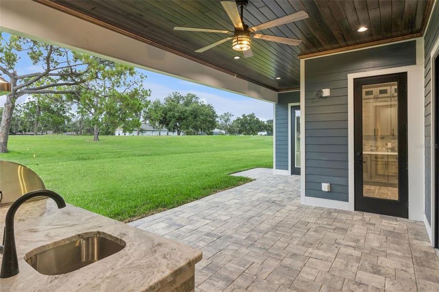 Exterior details and patio area of a home in , Winter Haven (Image 32). Exterior details and patio area of a home in , Winter Haven (Image 32).