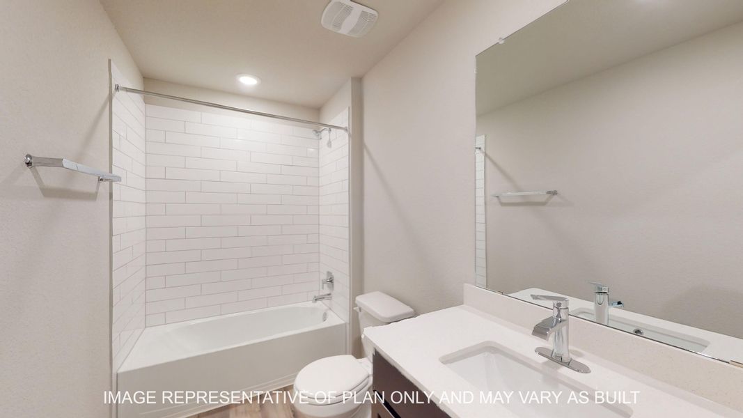 Furnished interior view inside a new home in Turnbo Ranch, Killeen (Image 9).